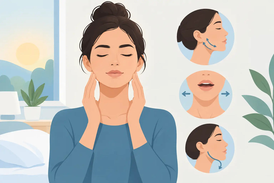 Jaw Relaxation Exercises for Morning Migraine